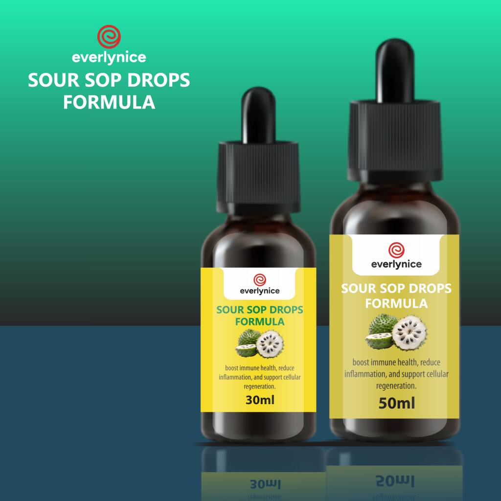 Soursop Cellular Drops – Liquid Antioxidant Elixir